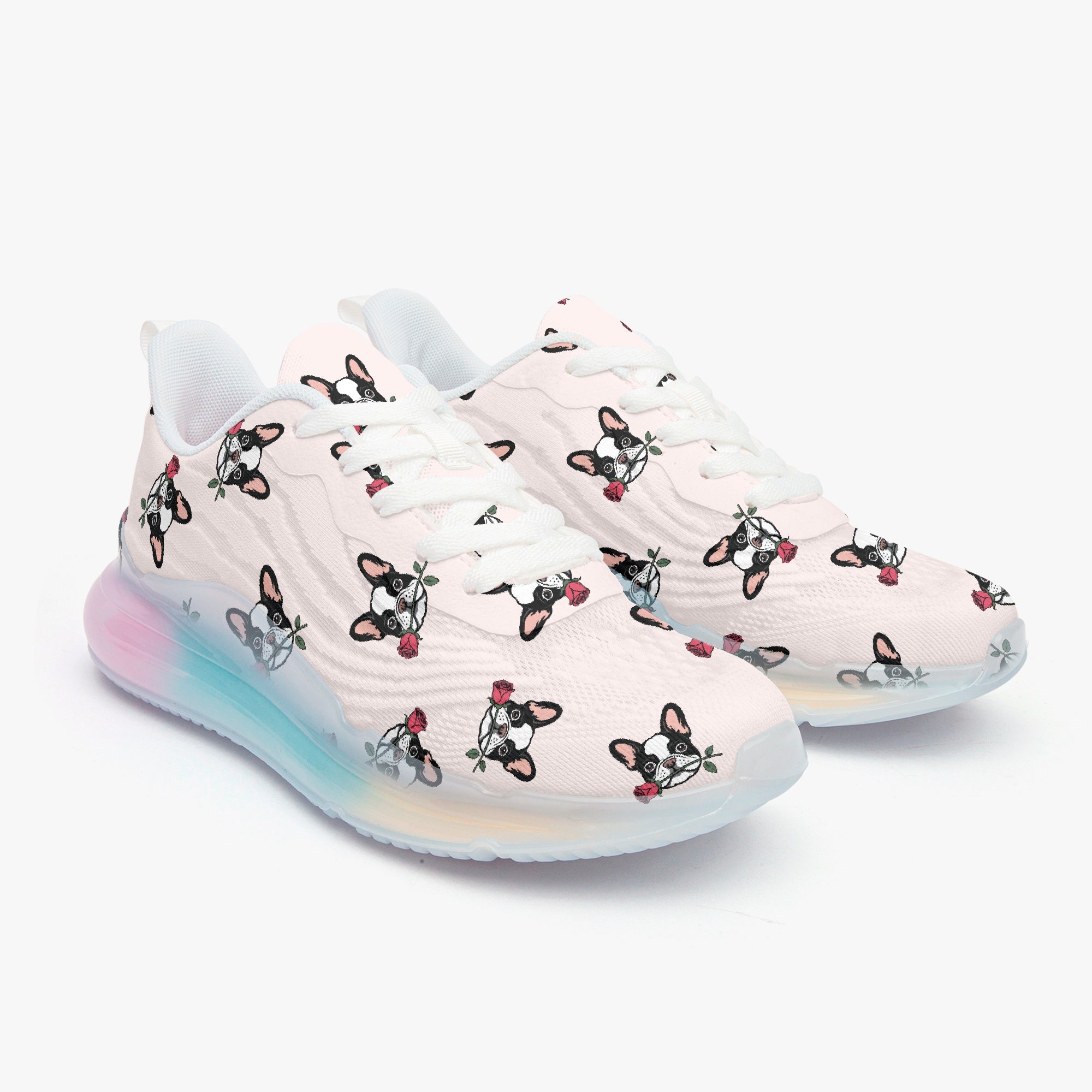 French Bulldog Lightweight Casual Footwear for Dog Park Days-fadou
