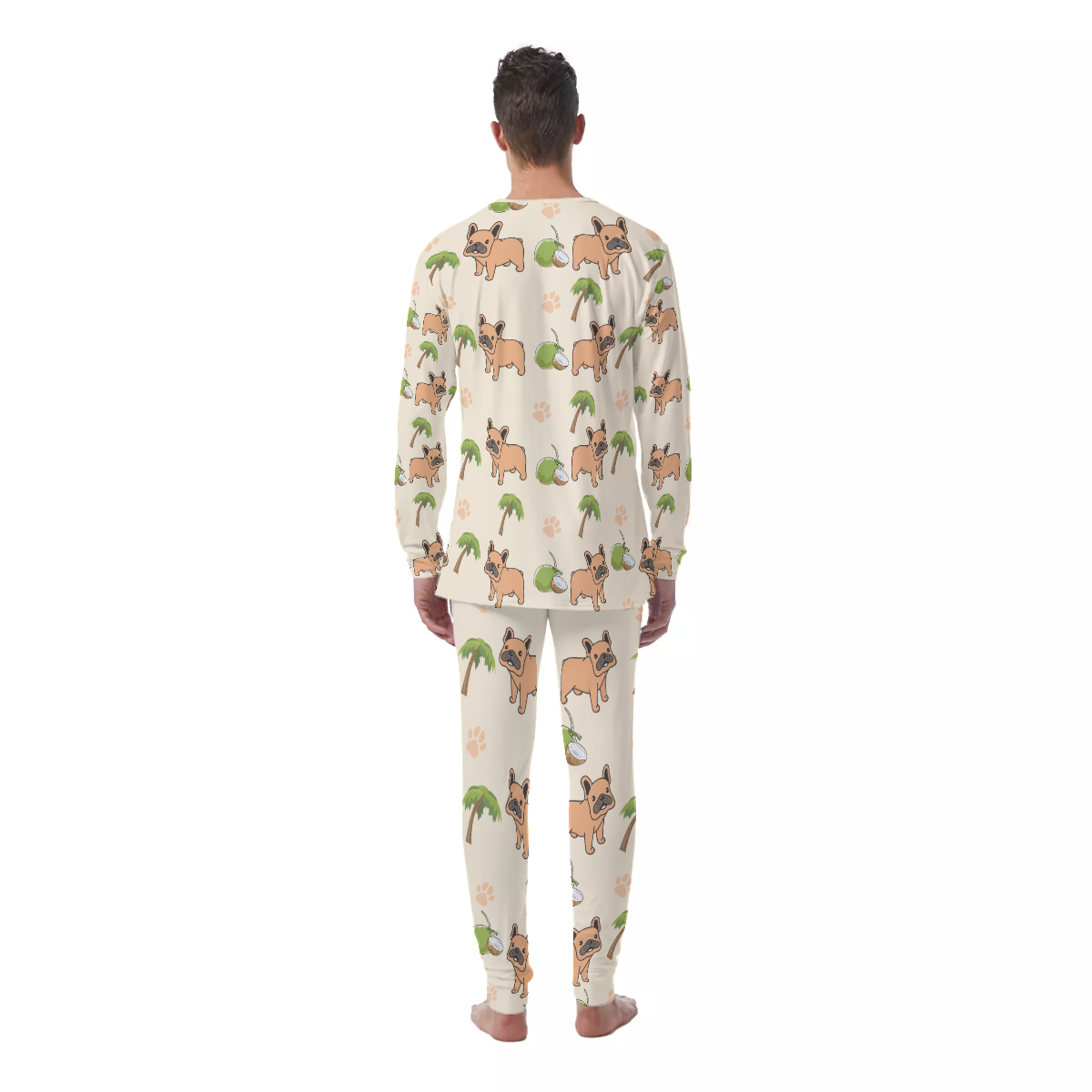 French Bulldog Cozy Pajama Set for Frenchie Enthusiasts-fadou