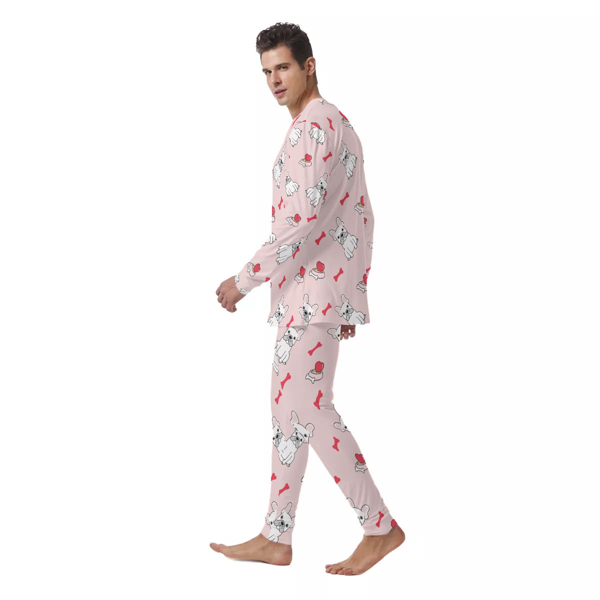 ROMEO French Bulldog Loungewear Set for Frenchie Enthusiasts-fadou