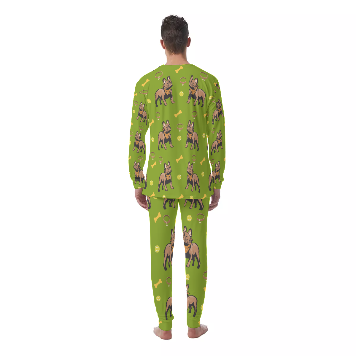 HENRY French Bulldog Sleepwear Pajamas for Dog Park Days-fadou