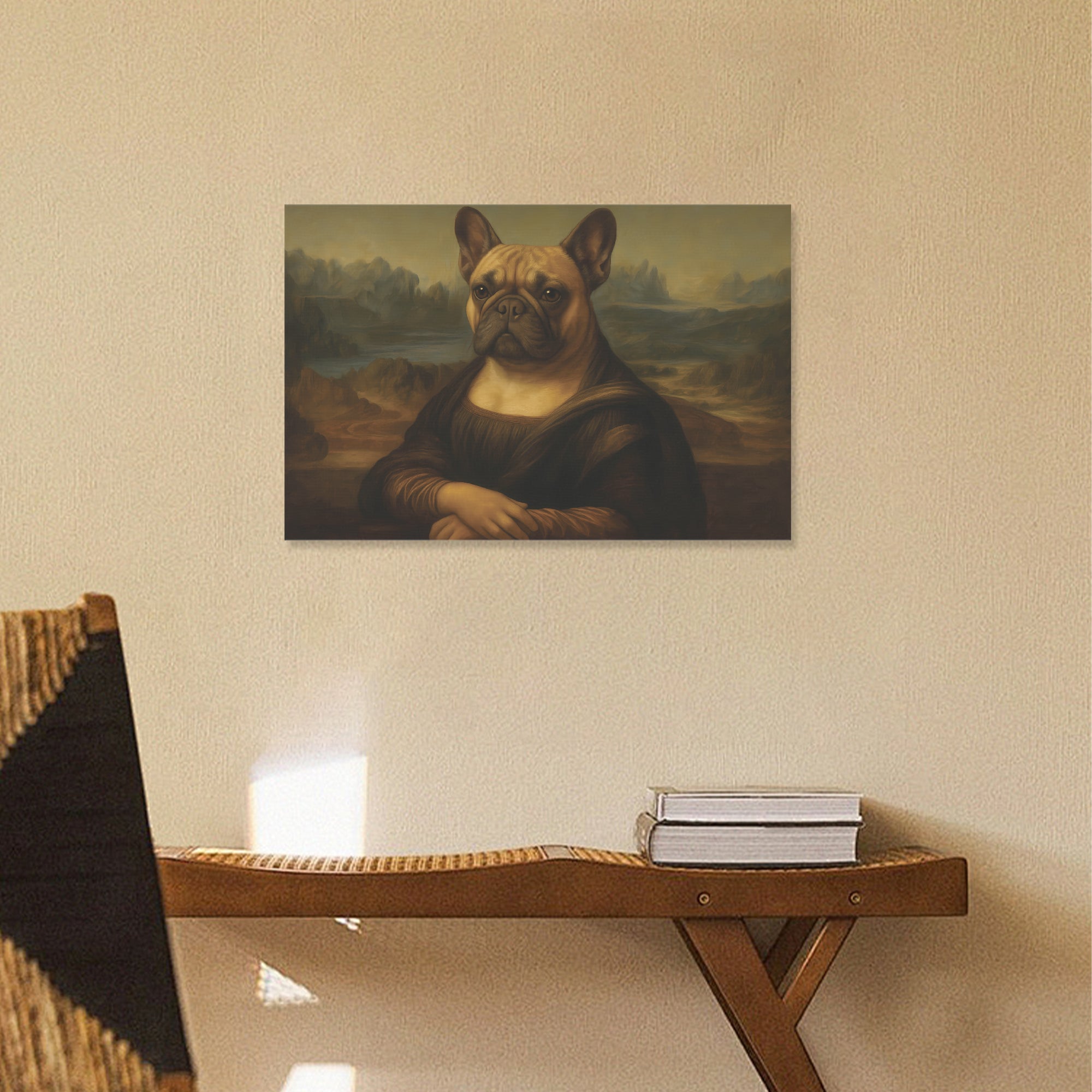 French Bulldog Adorable Framed Poster for Dog Moms & Dads-fadou