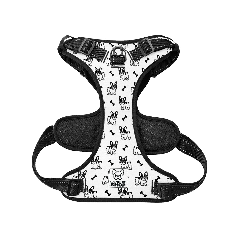 French Bulldog No-Pull Dog Harness for Outdoor Adventures-fadou