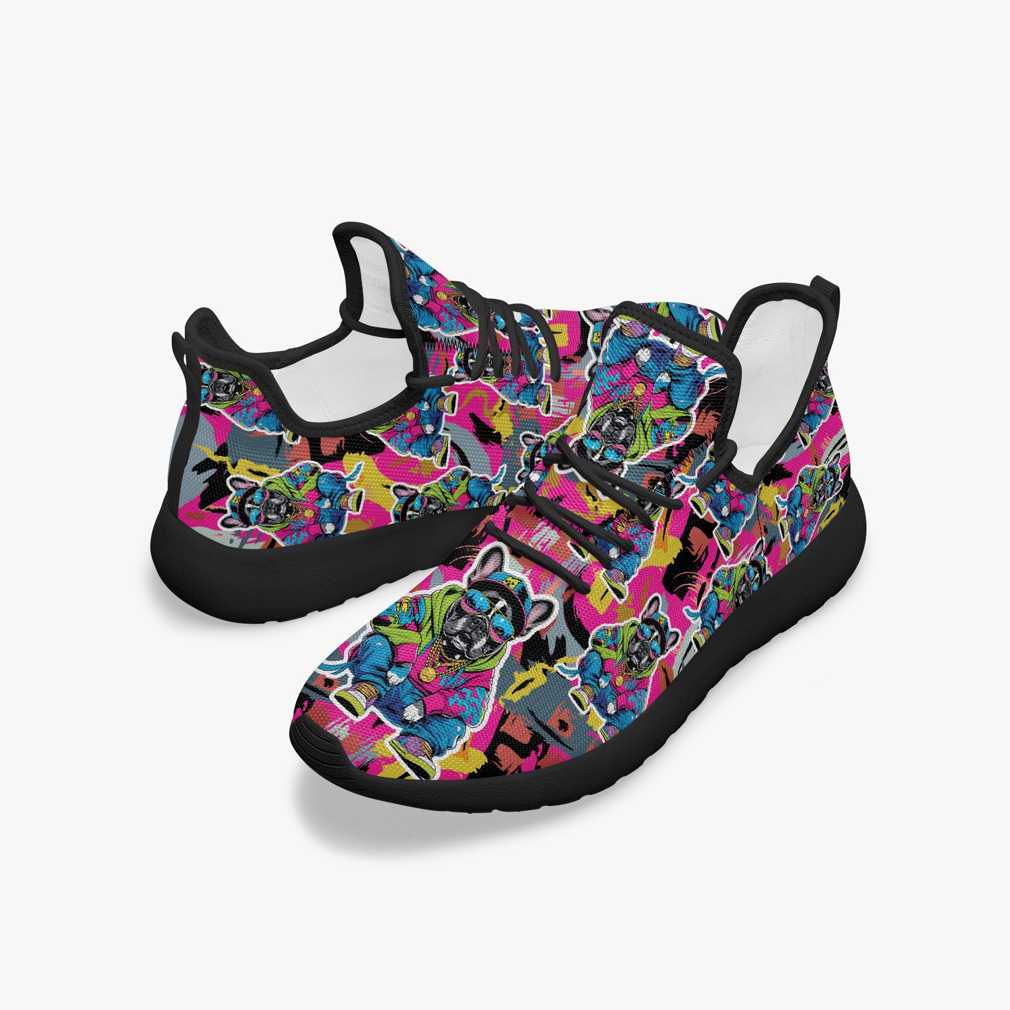 French Bulldog Classic Classic Sneakers for Frenchie Enthusiasts-fadou