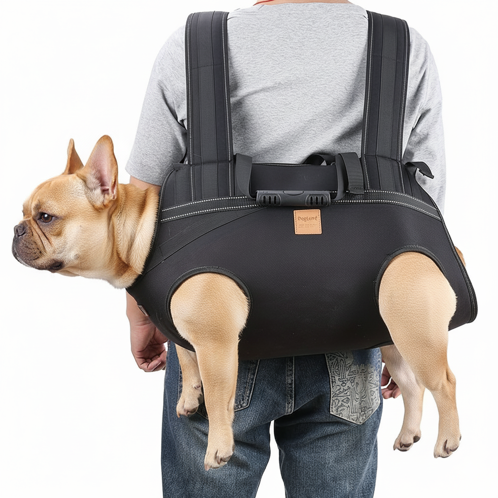 French Bulldog Comfortable Pet Carrier for Short-Nosed Dogs-fadou