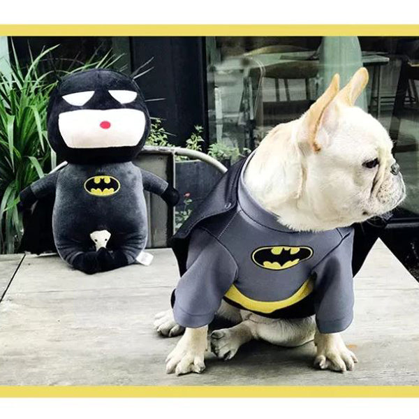 French Bulldog BatFrenchie Cosplay Clothes for Flat-Face Breeds-fadou
