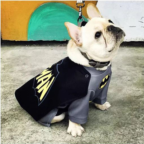 French Bulldog BatFrenchie Cosplay Clothes for Flat-Face Breeds-fadou
