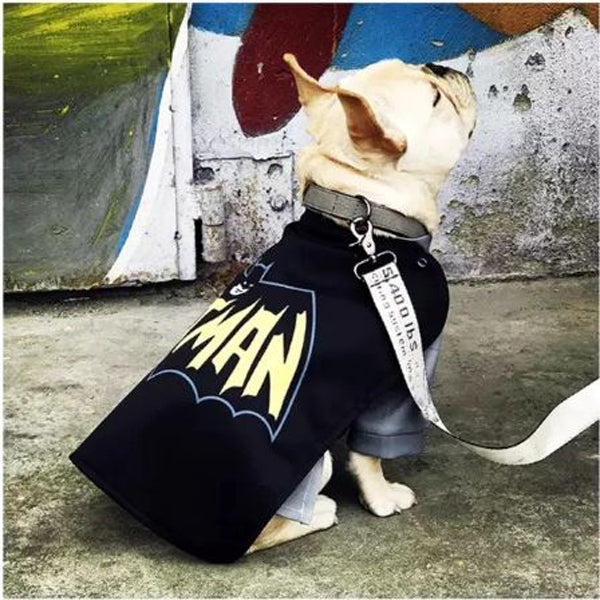 French Bulldog BatFrenchie Cosplay Clothes for Flat-Face Breeds-fadou