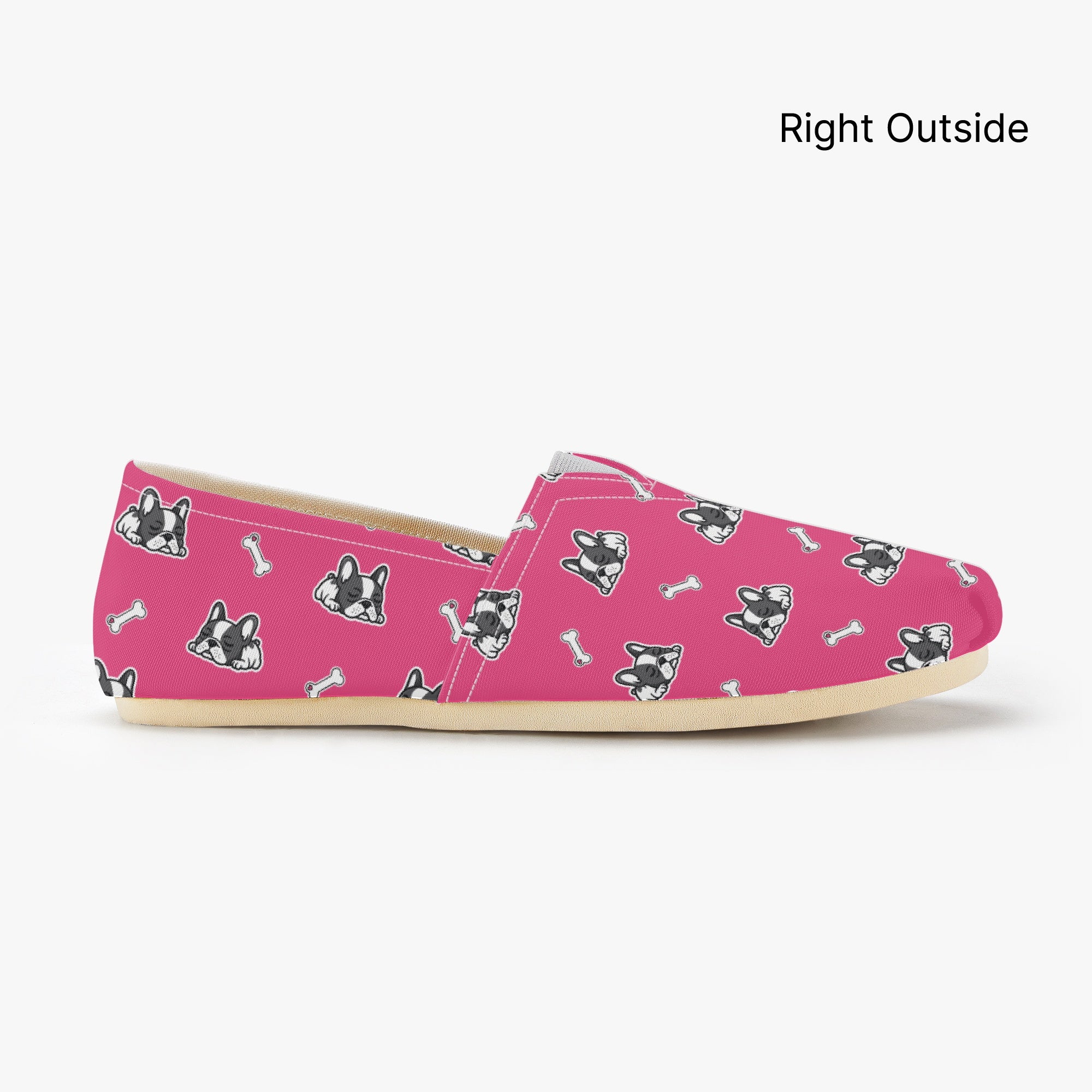 Frenchie Casual High-Top Shoes for Frenchie Enthusiasts-fadou