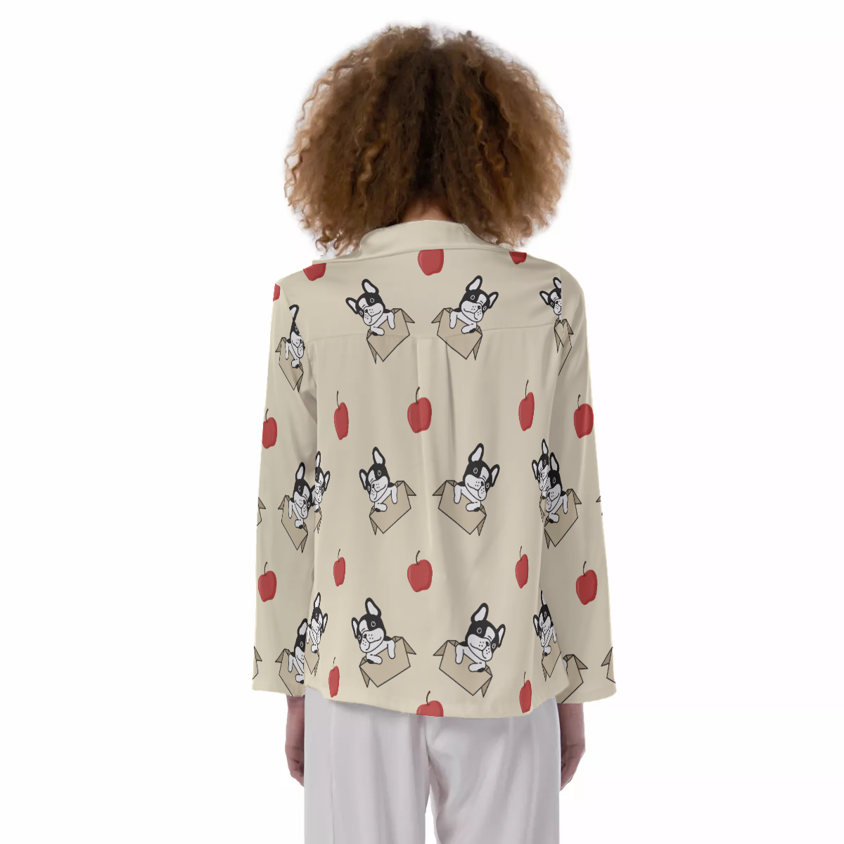 STELLA French Bulldog Cozy Pajama Set for Frenchie Fans-fadou