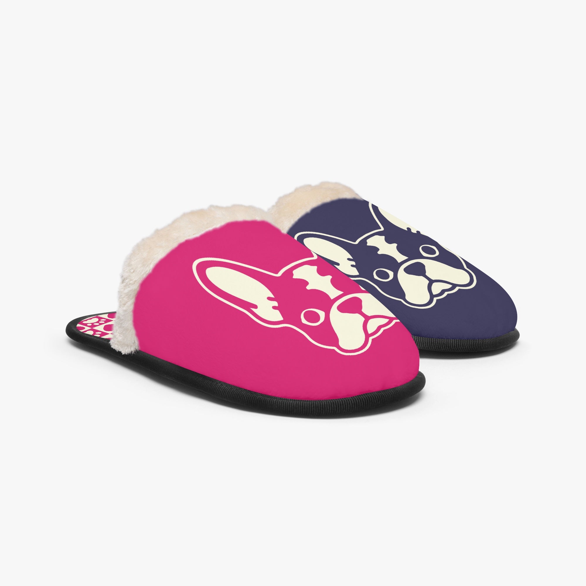 Pip - Cozy Winter Slippers for Frenchie Fans Everywhere-fadou