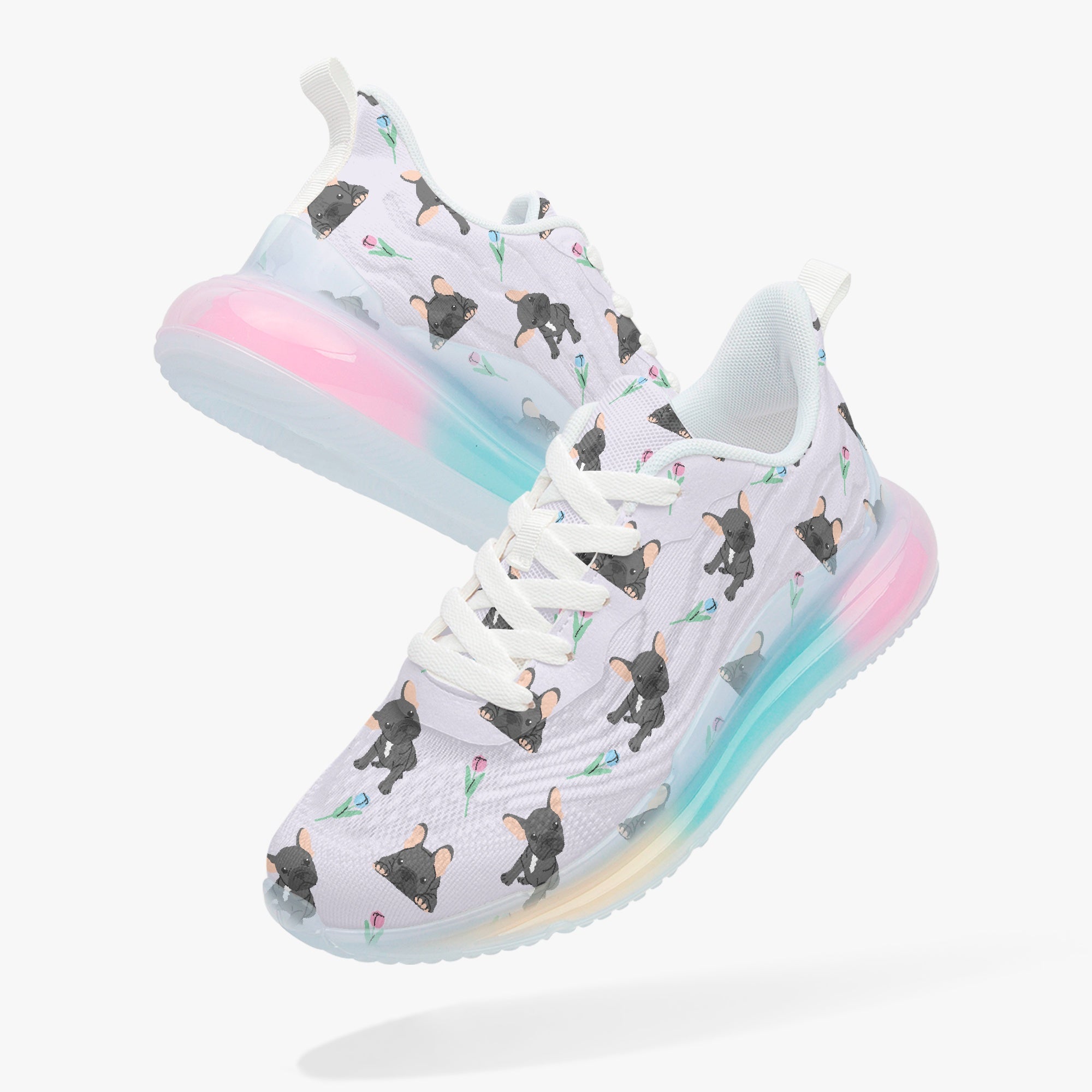French Bulldog Lightweight Classic Sneakers for Frenchie Fans-fadou
