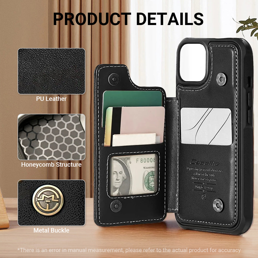 French Bulldog Leather Card Holder for Frenchie Enthusiasts-fadou