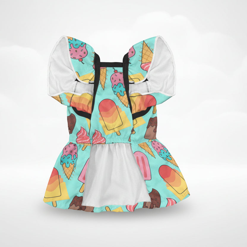 Chérie French Bulldog Cute Dress for Brachycephalic Dogs-fadou