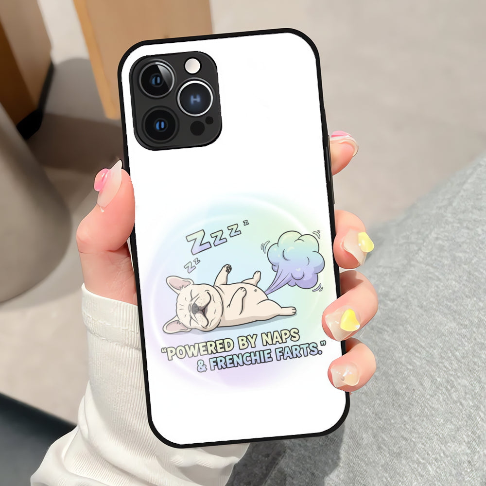 Mia - Iphone & Samsung Glass Case for Frenchie Enthusiasts-fadou