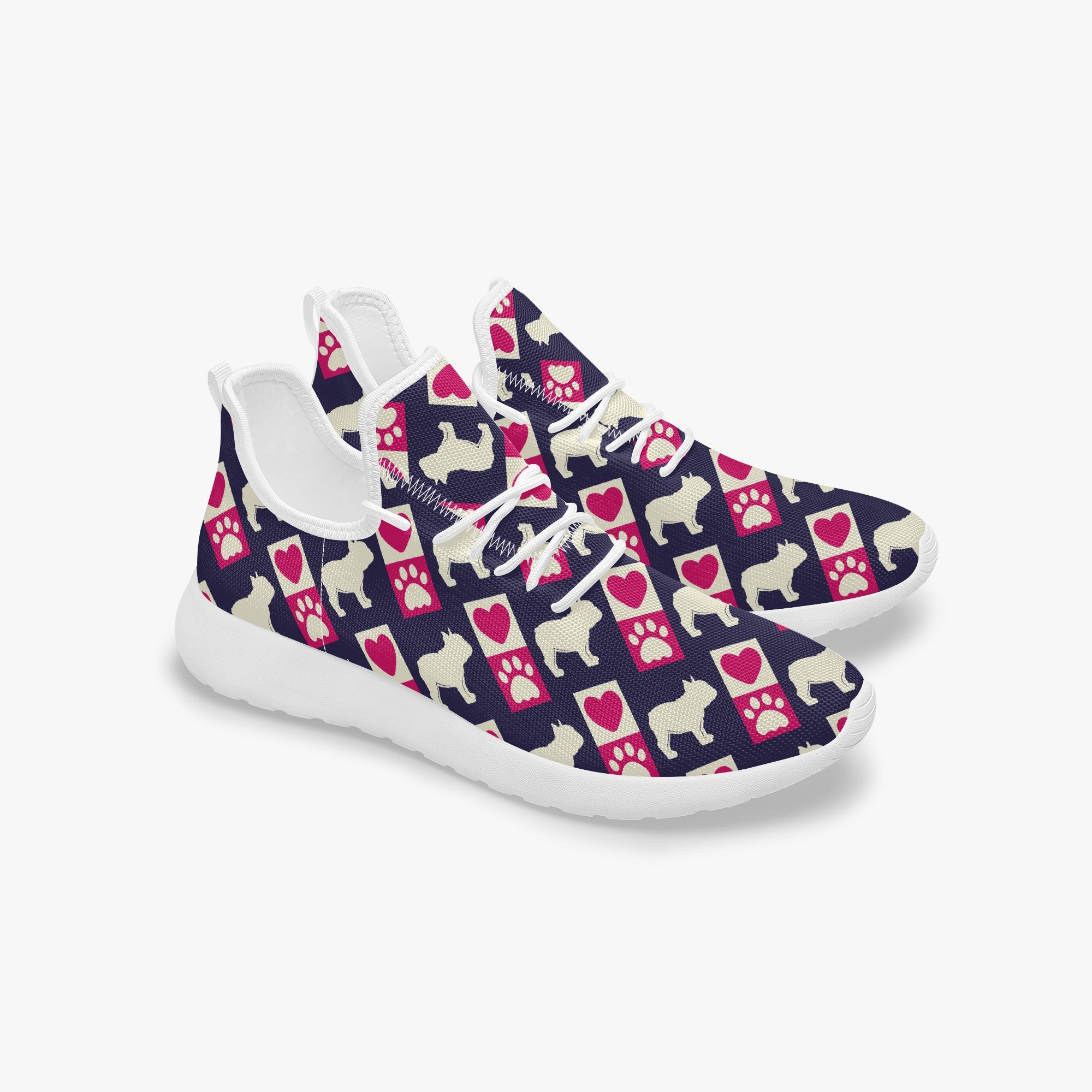 French Bulldog Classic Classic Sneakers for Dog Moms & Dads-fadou