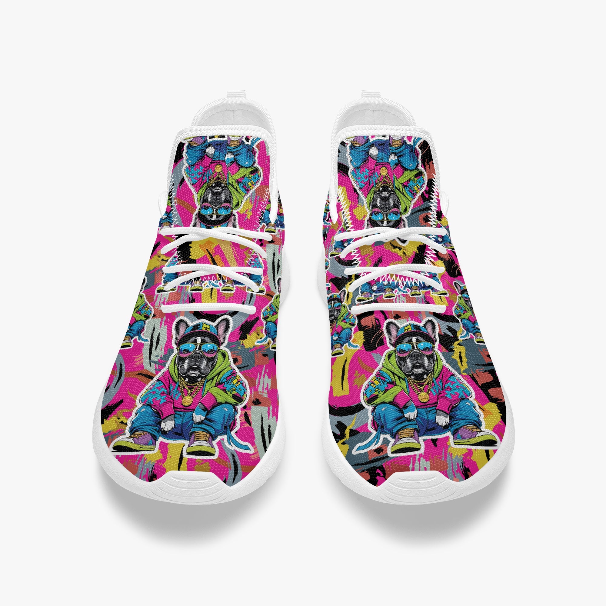 French Bulldog Classic Classic Sneakers for Frenchie Enthusiasts-fadou
