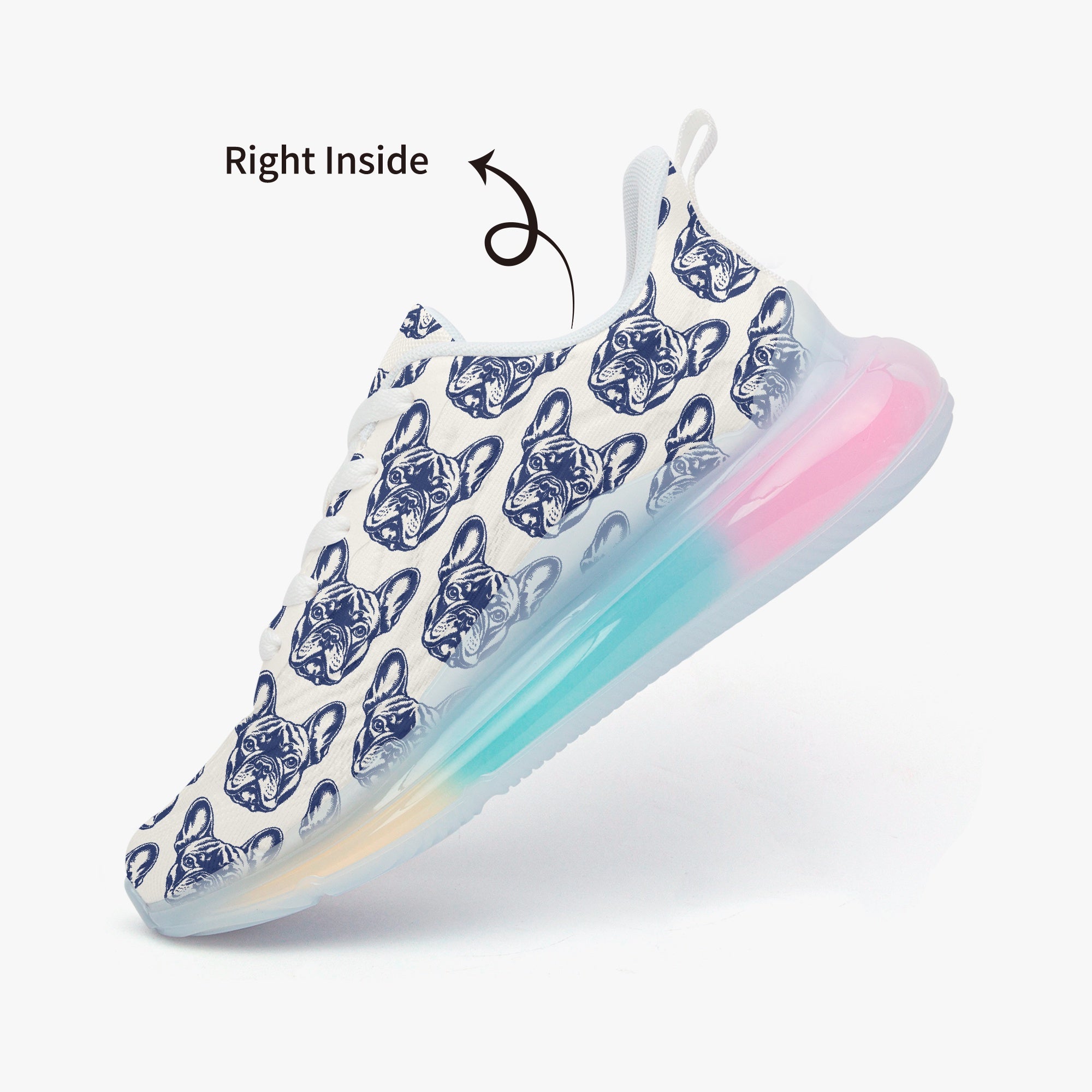 French Bulldog Lightweight Classic Sneakers for Dog Moms & Dads-fadou