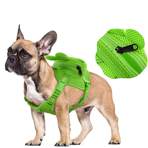French Bulldog Backpack Harness Set for Outdoor Adventures-fadou
