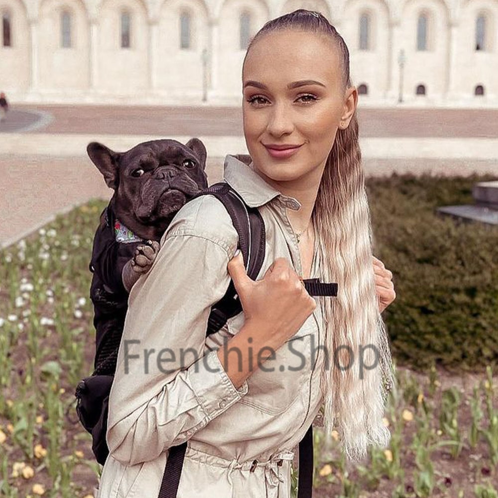 Frenchie Backpack™ [v1] for Bulldog Fans for French Bulldogs-fadou