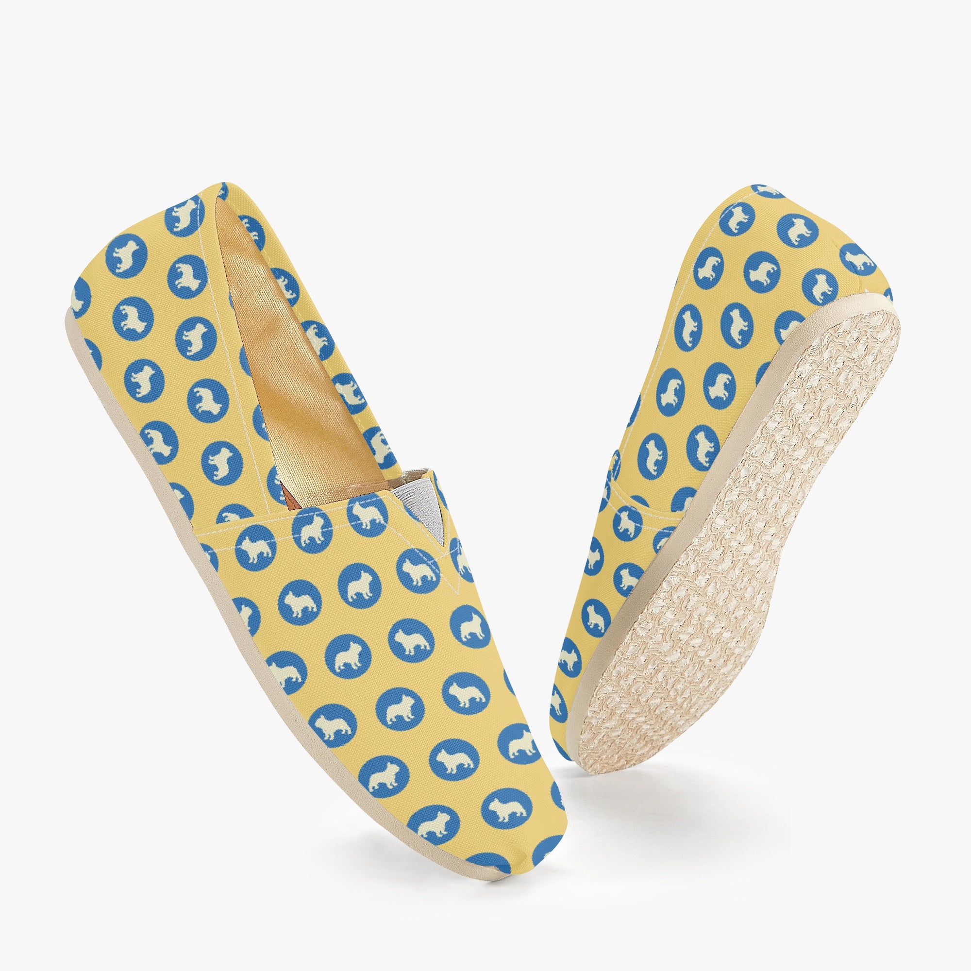 French Bulldog Casual High-Top Shoes for Dog Moms & Dads-fadou