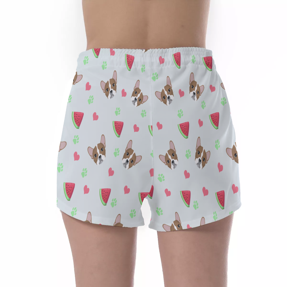 LUNA - Women's Short Pants for Frenchie Fans Everywhere-fadou