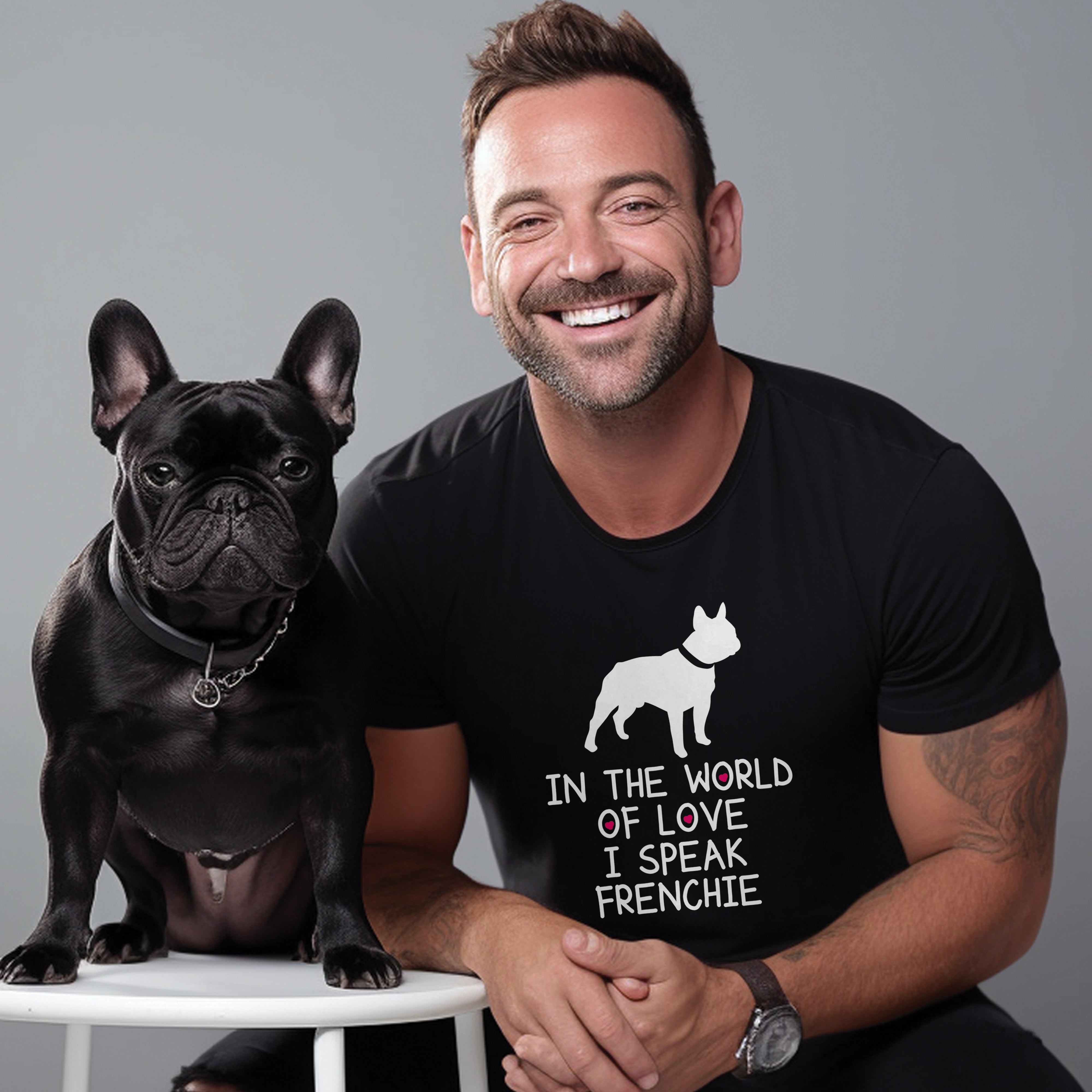 French Bulldog Lover - Unisex T-Shirt for Dog Moms & Dads-fadou