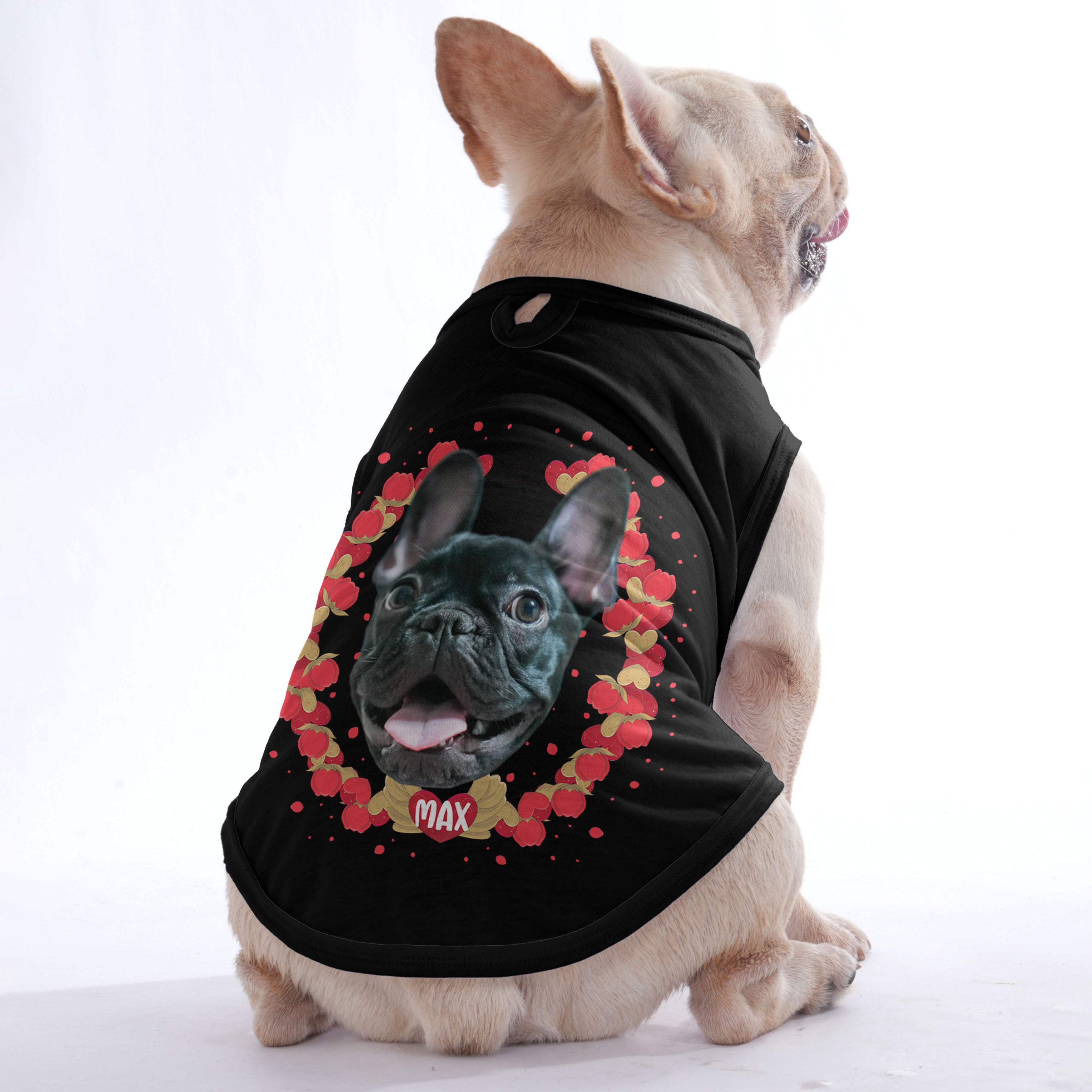 Frenchie Personalized Graphic Tee for Frenchie Enthusiasts-fadou