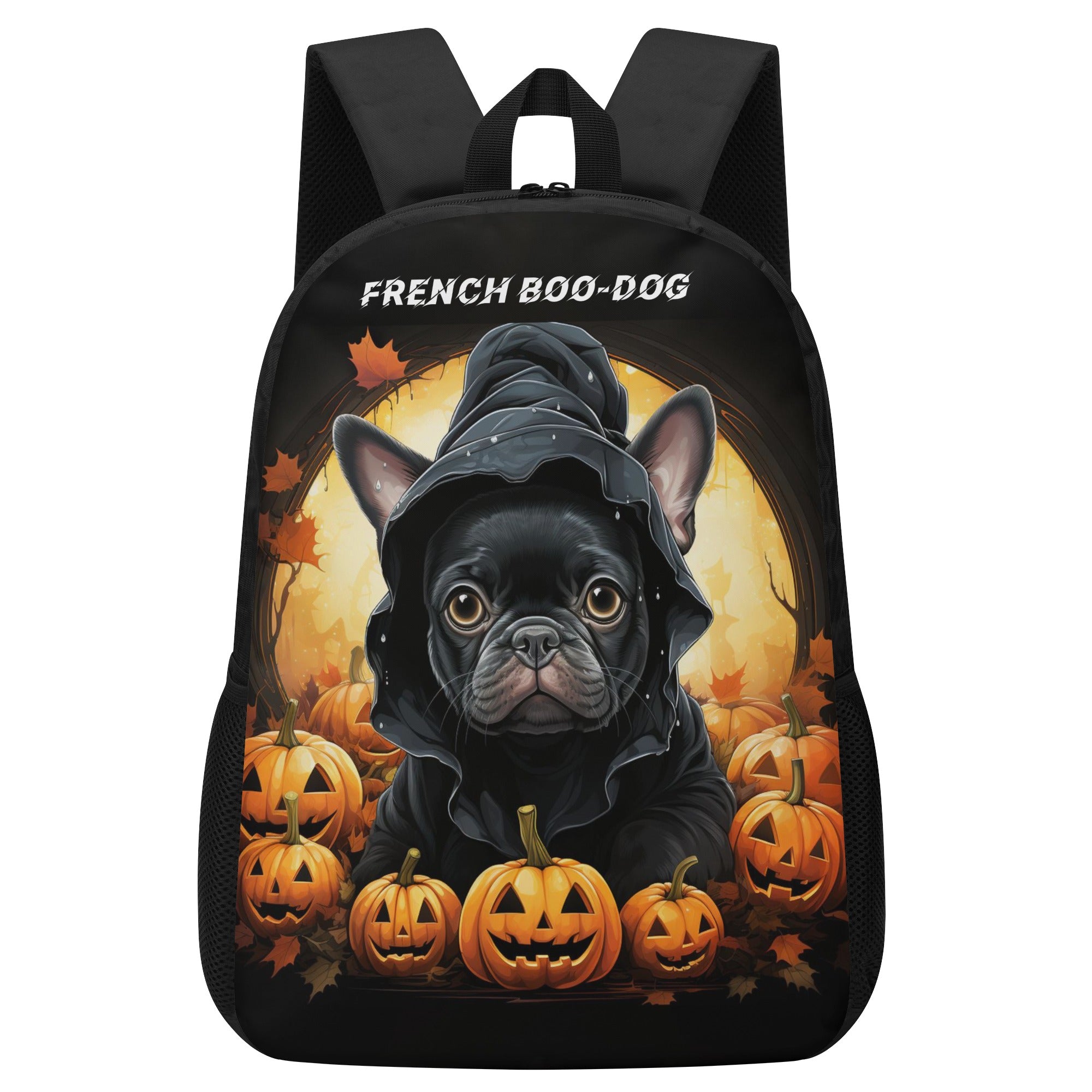 FRENCH French Bulldog Daypack Backpack for Frenchie Fans-fadou