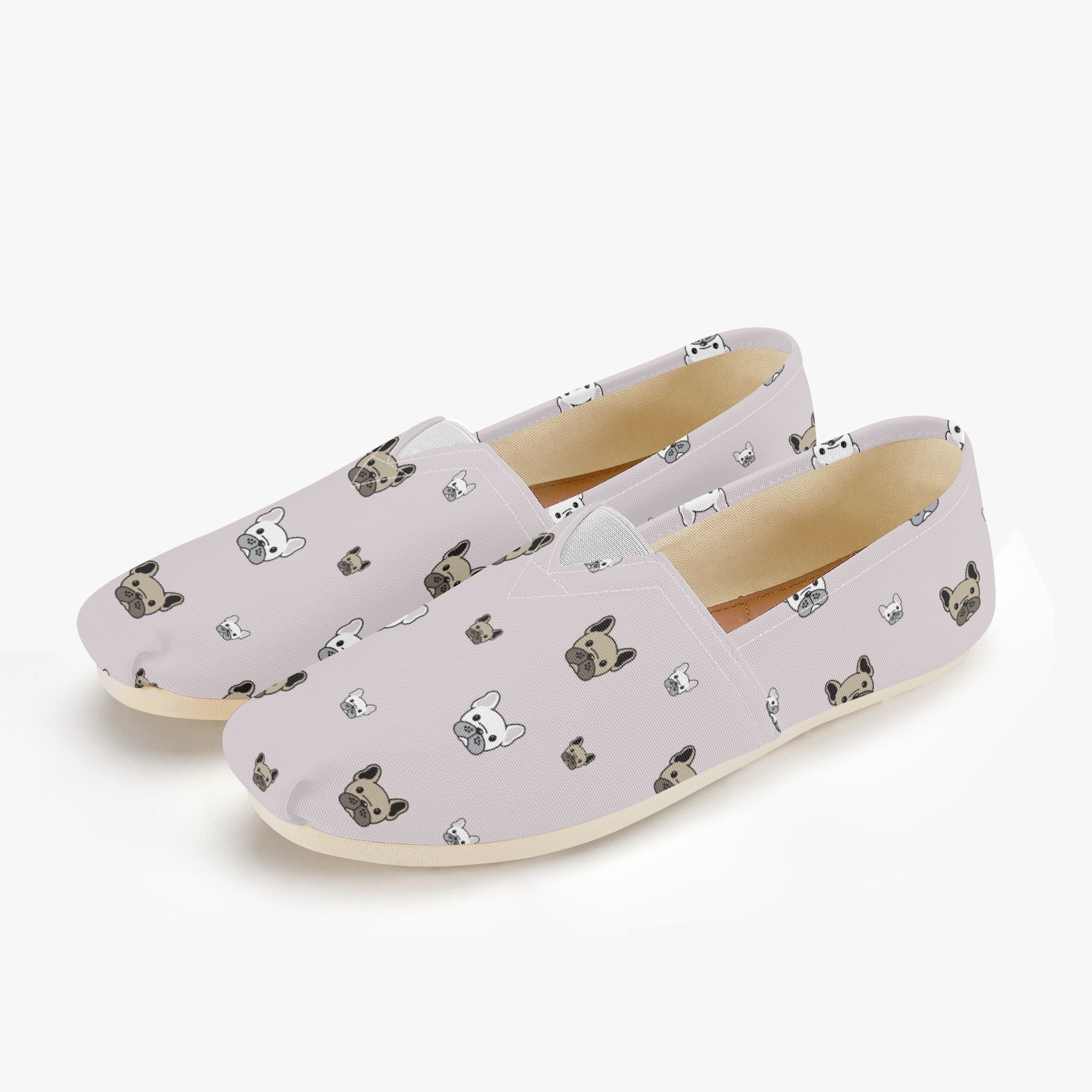 French Bulldog Casual Casual Footwear for Frenchie Fans-fadou