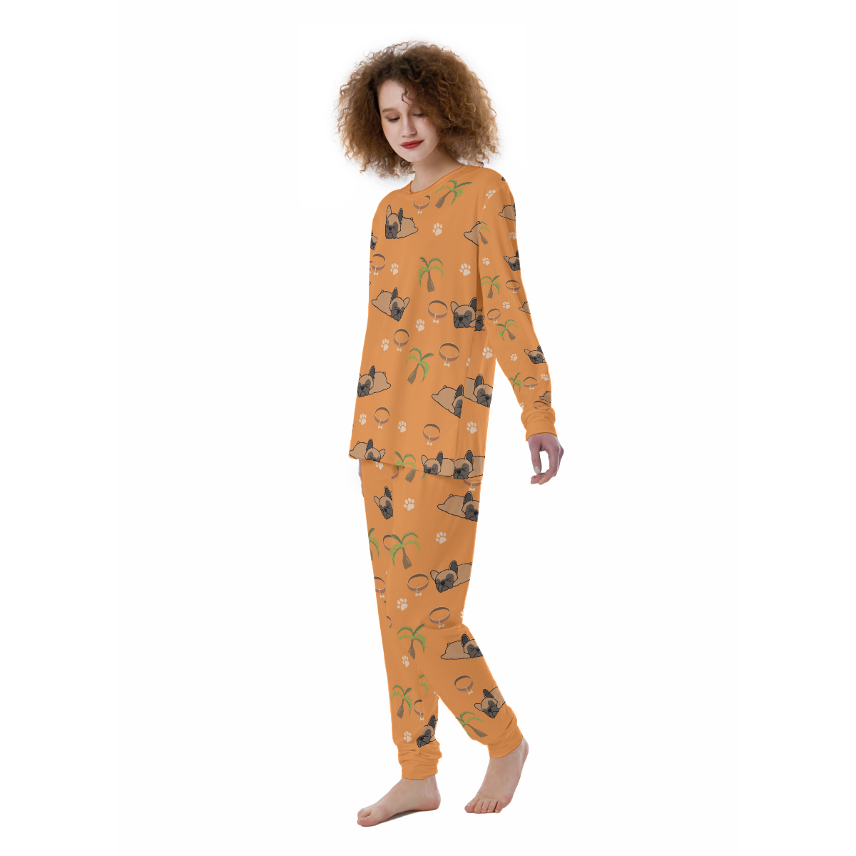 LILY French Bulldog Sleepwear Pajamas for Dog Park Days-fadou