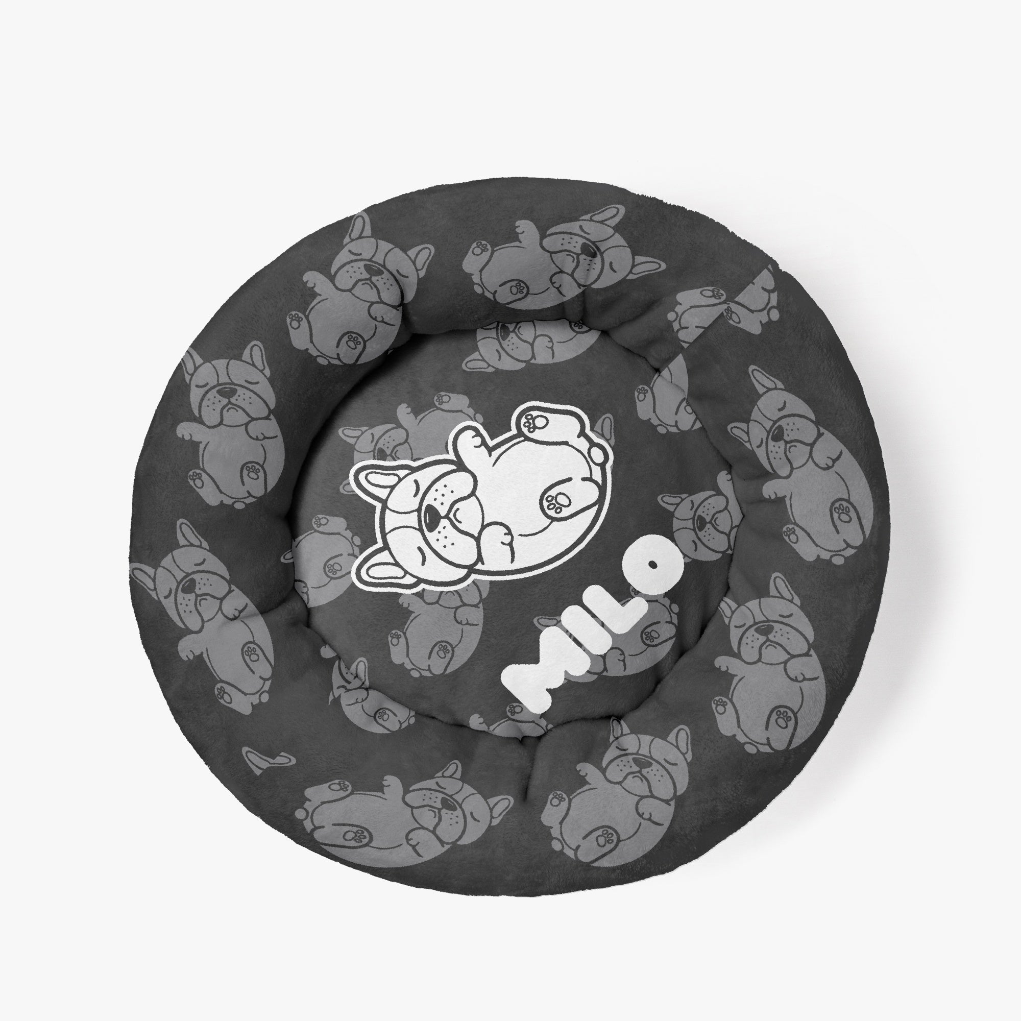 French Bulldog Personalized Dog Lounger for French Bulldogs-fadou