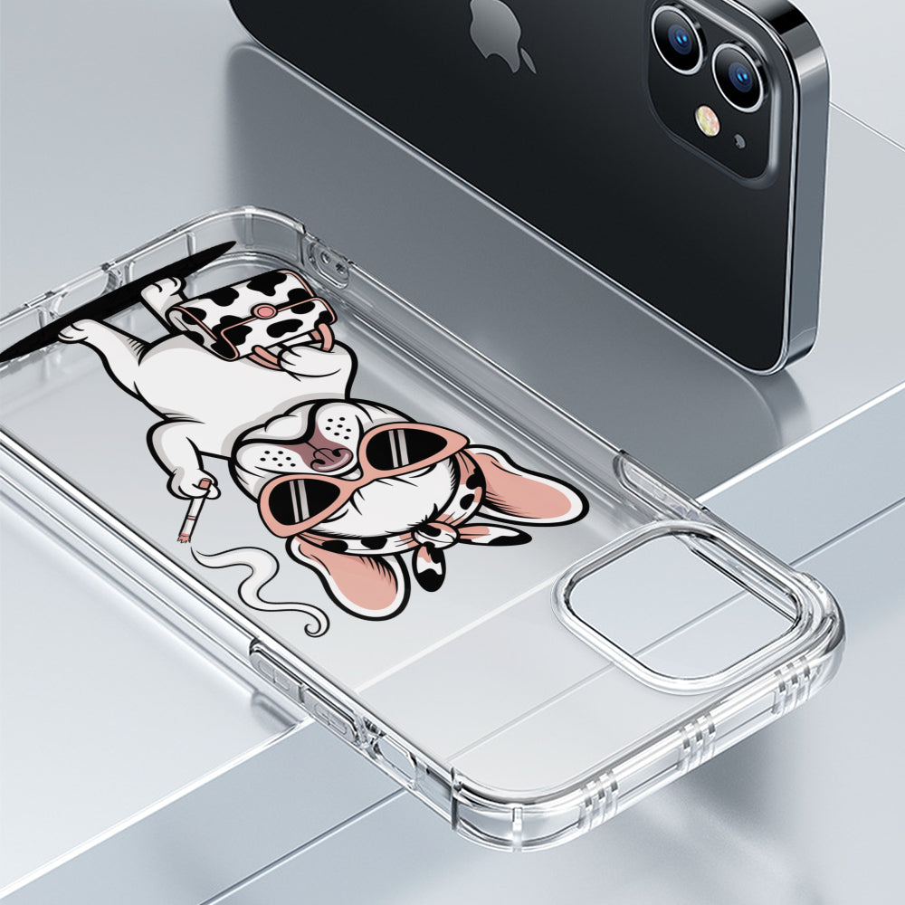 Roxy Silicone Slim Phone Shell for Frenchie Enthusiasts-fadou