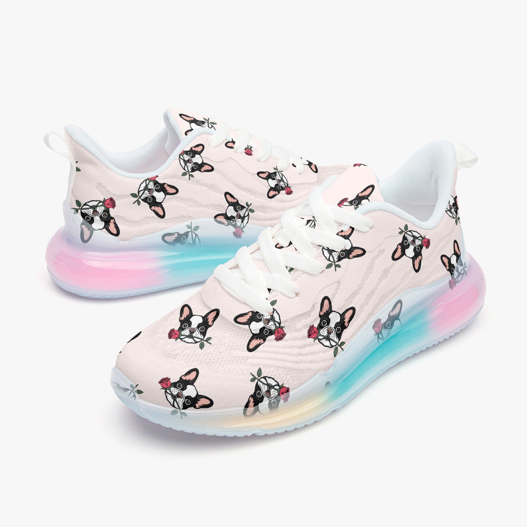 French Bulldog Lightweight Casual Footwear for Dog Park Days-fadou