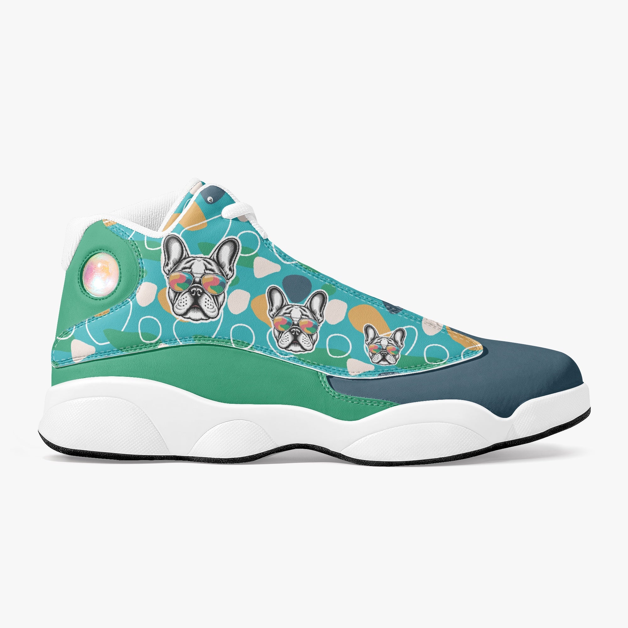 Clementine French Bulldog Casual Footwear for Frenchie Fans-fadou