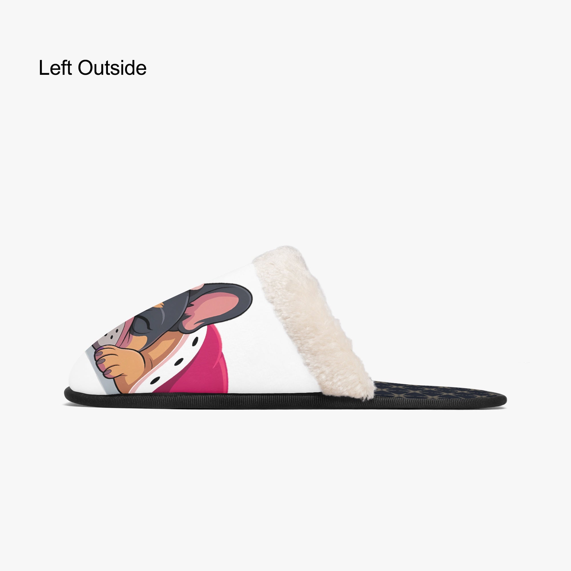 French Bulldog Cozy Soft House Shoes for Dog Moms & Dads-fadou