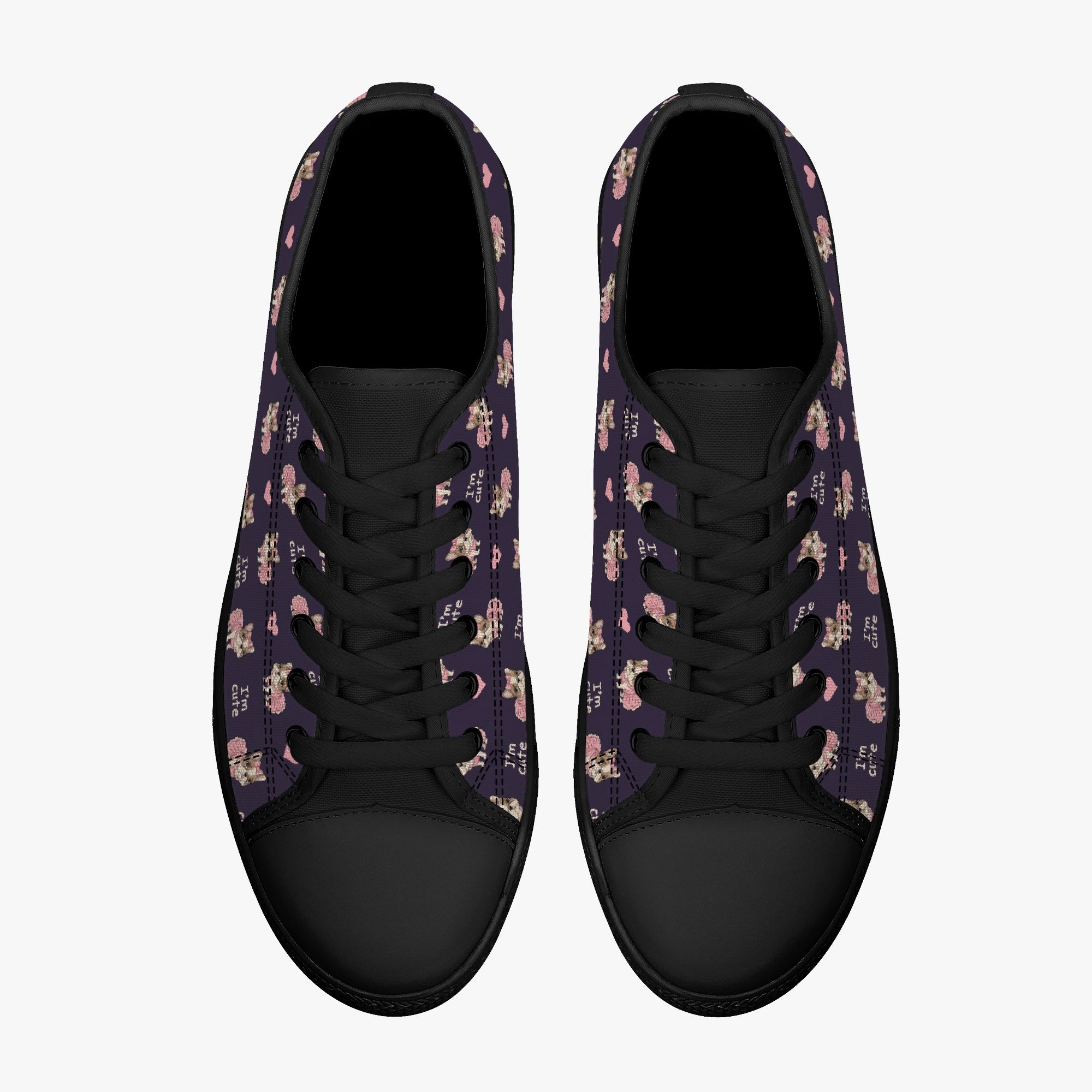 Prince Classic Canvas Sneakers for Frenchie Enthusiasts-fadou