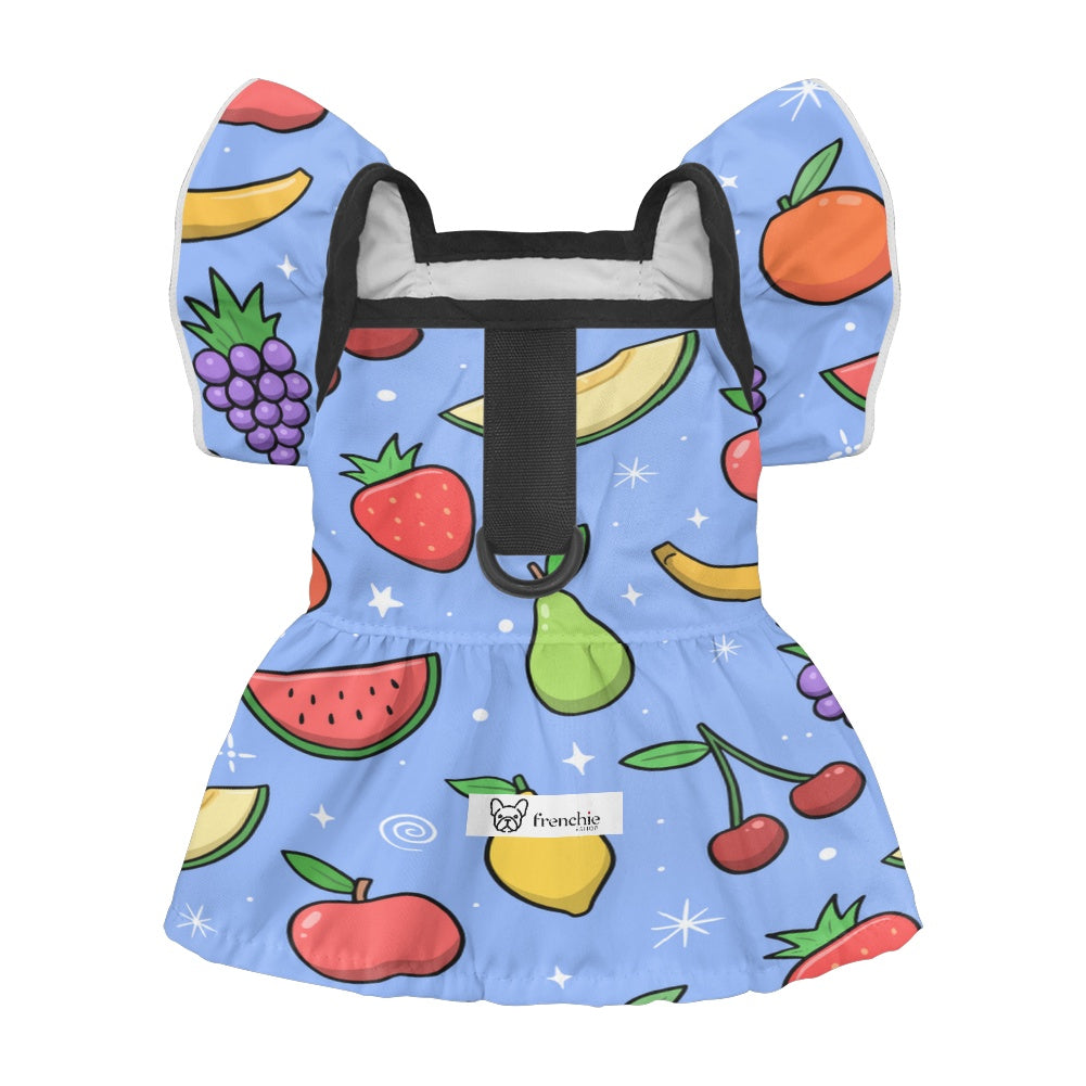 Pearl French Bulldog Cute Dress for Brachycephalic Dogs-fadou