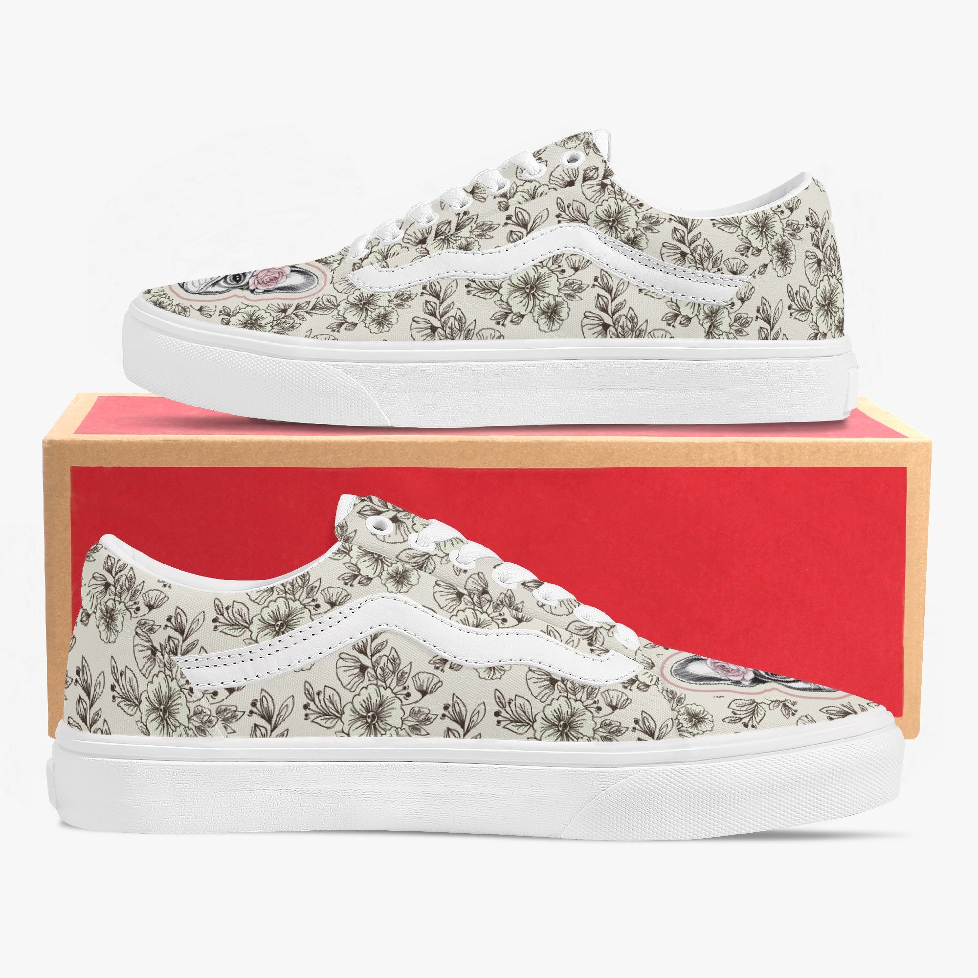 French Bulldog Trendy Classic Sneakers for Bulldog Owners-fadou
