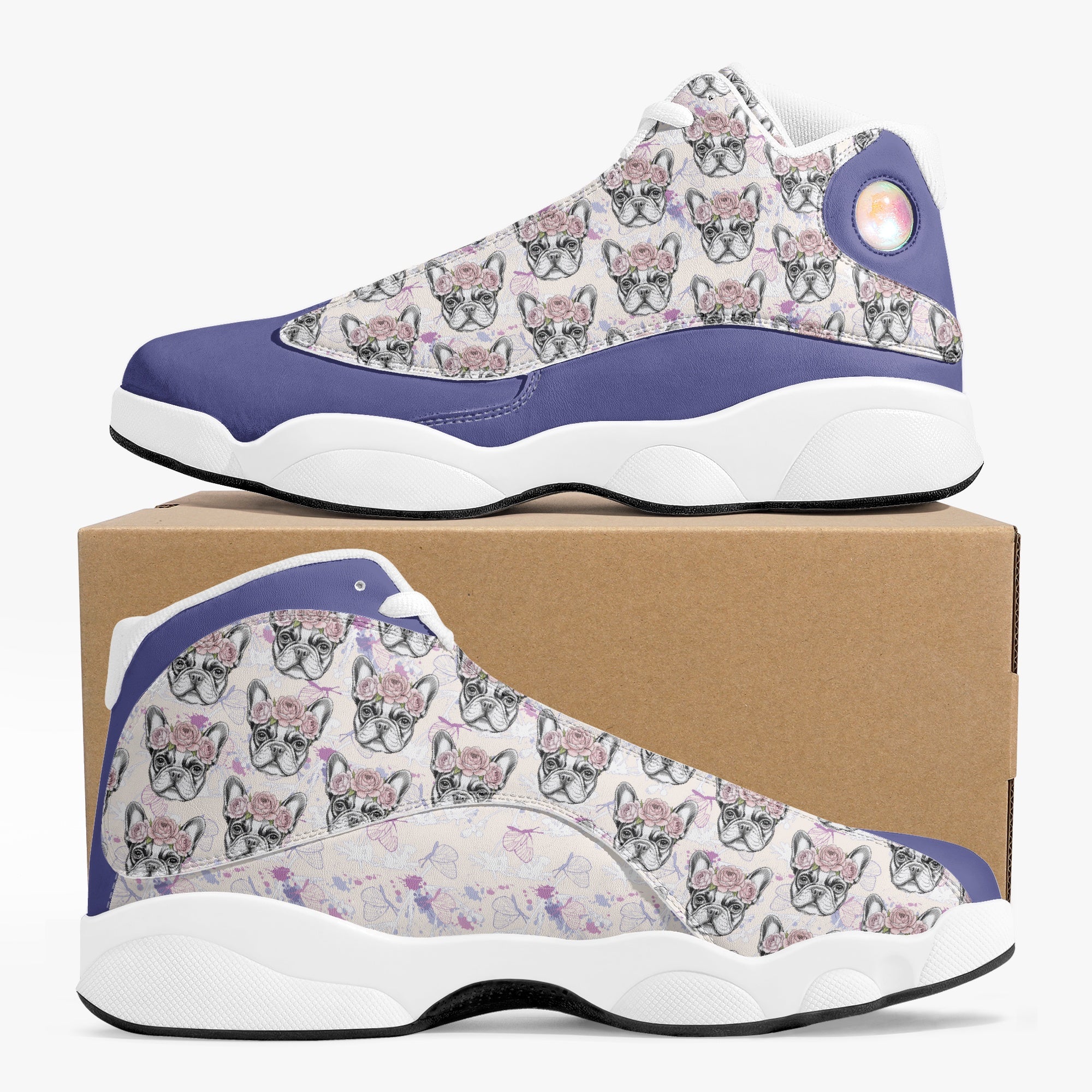 Gnocchi French Bulldog Classic Sneakers for Frenchie Enthusiasts-fadou