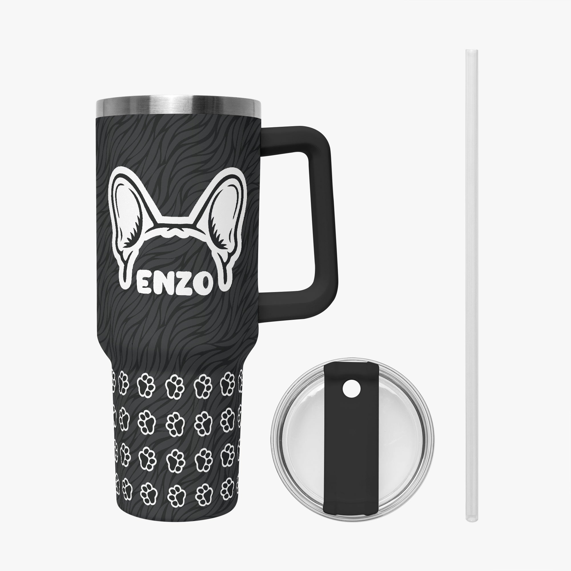 French Bulldog Personalized Stainless Tumbler for Pet Culture-fadou