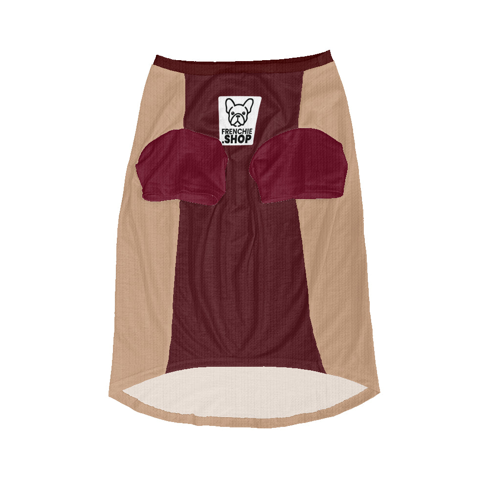 Violet French Bulldog Pet Sweater for Training Sessions-fadou