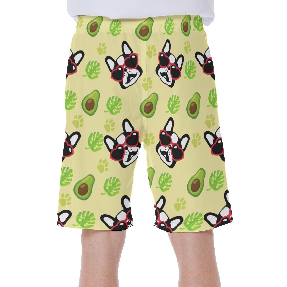 COOPER French Bulldog Casual Shorts for Dog Moms & Dads-fadou