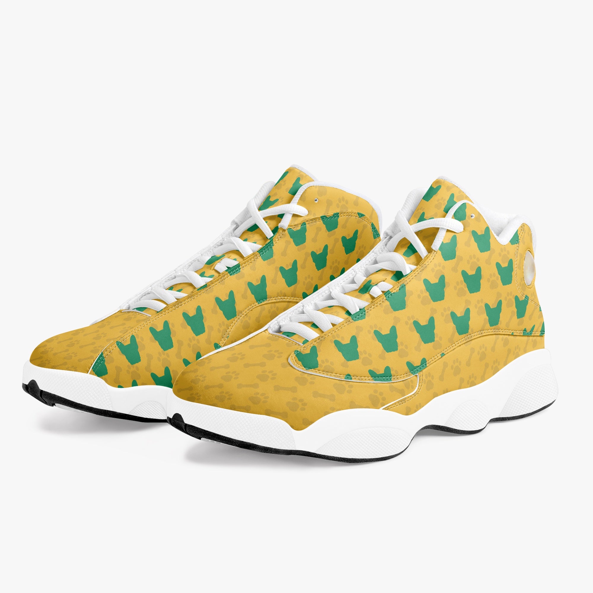 Remy French Bulldog Canvas Sneakers for Dog Moms & Dads-fadou