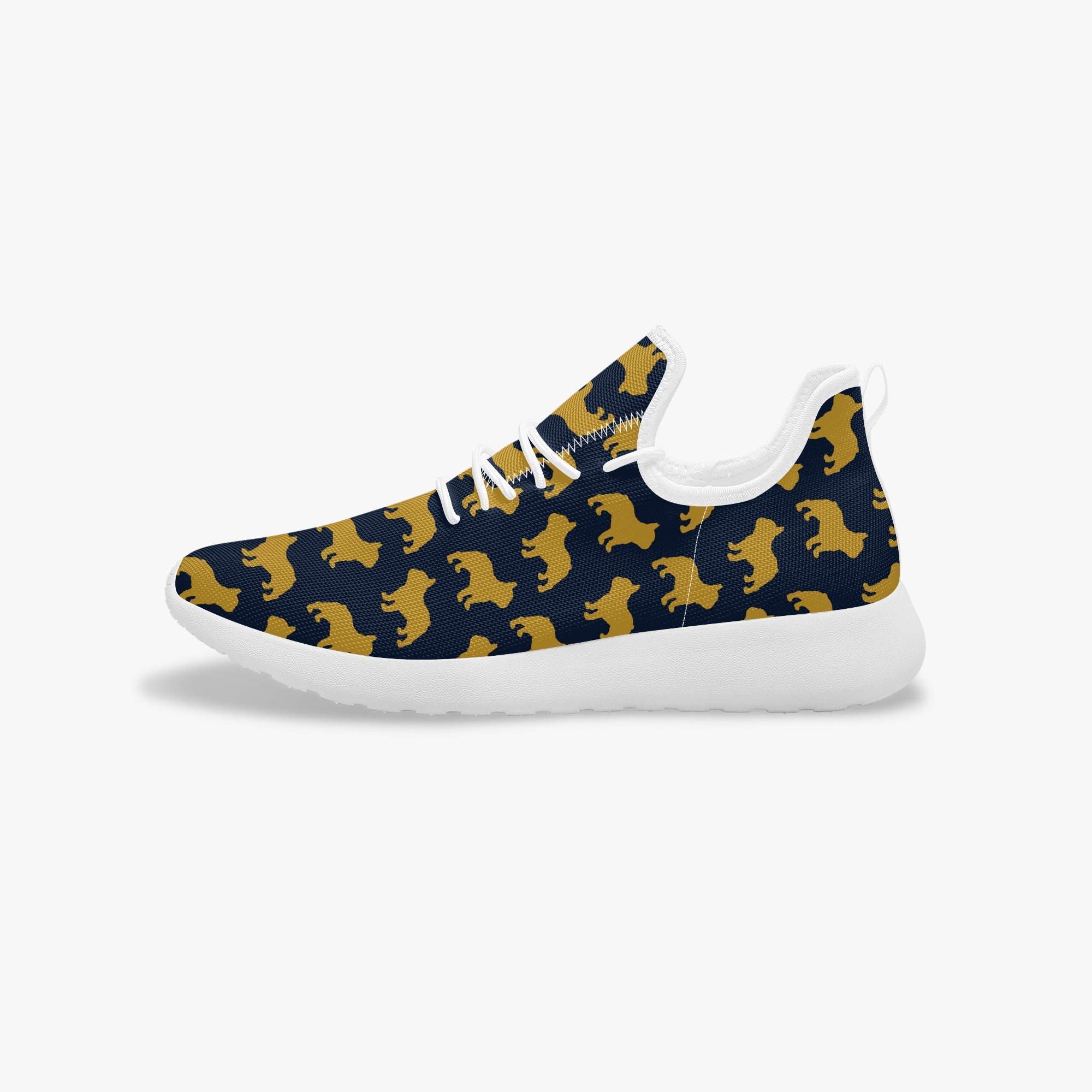 French Bulldog Classic Canvas Sneakers for Frenchie Enthusiasts-fadou