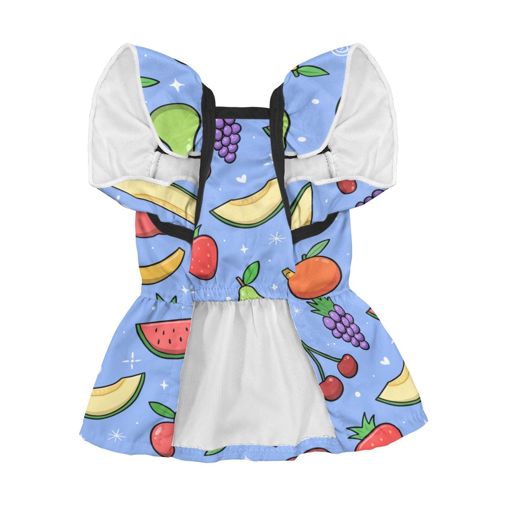 Pearl French Bulldog Cute Dress for Brachycephalic Dogs-fadou