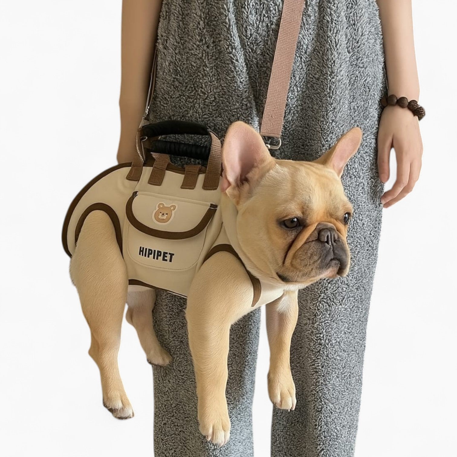 BulliPack French Bulldog Pet Carrier for Training Sessions-fadou
