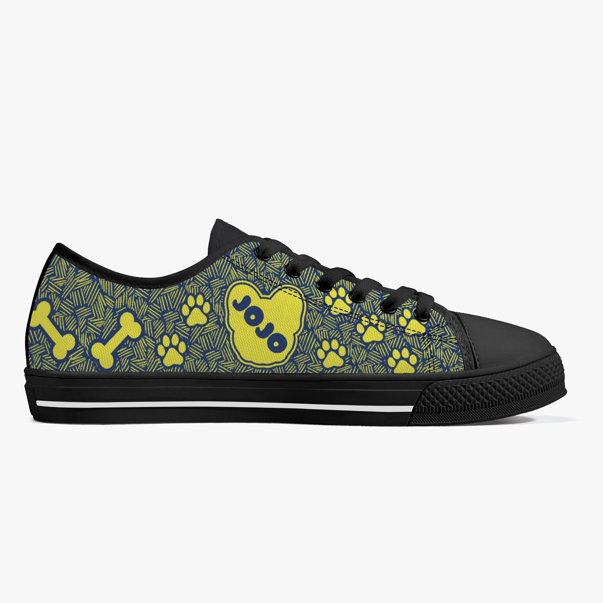 French Bulldog Classic Sneakers for Frenchie Enthusiasts-fadou