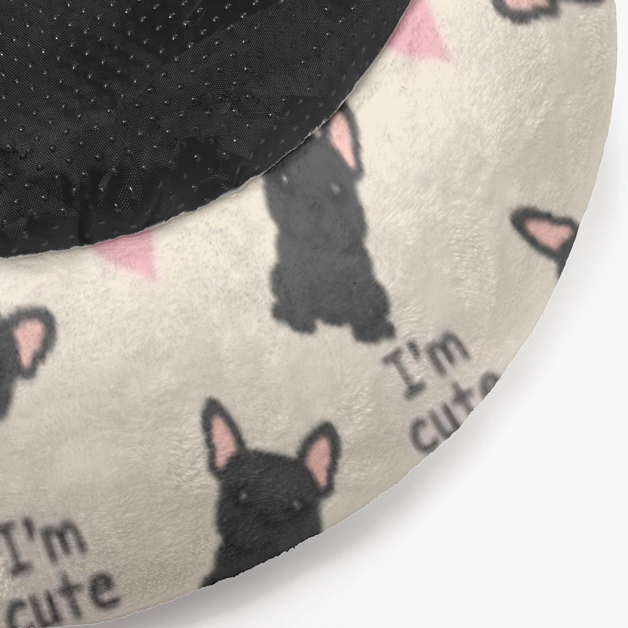 French Bulldog Personalized Cozy Sofa Bed for Daily Walks-fadou