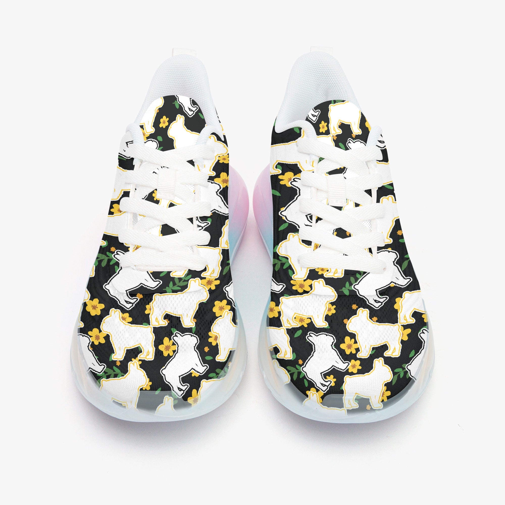 French Bulldog Lightweight Canvas Sneakers for Dog Moms & Dads-fadou