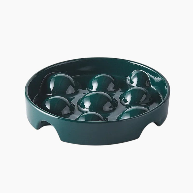French Bulldog Slow Feeder Pet Bowl for Training Sessions-fadou